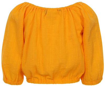 Looxs meisjes blouse Oranje - 164