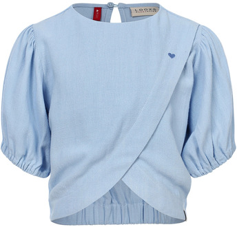 Looxs meisjes blouse Pastel blue - 128
