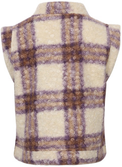Looxs meisjes gilet Paars - 104-110