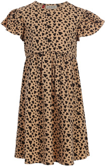 Looxs meisjes jurk Beige - 122