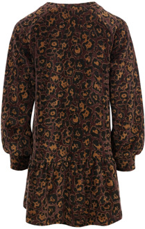 Looxs meisjes jurk Bruin - 104