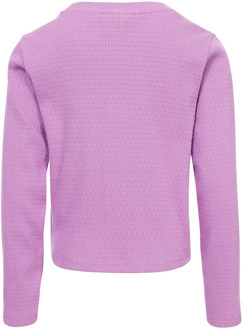 Looxs meisjes longsleeve Lila - 128