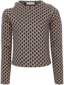 Looxs meisjes longsleeve Meerkleurig - 140