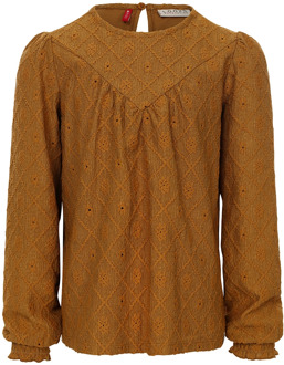 Looxs meisjes longsleeve Oker - 122