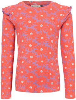Looxs meisjes longsleeve Oranje - 98