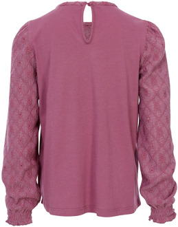 Looxs meisjes longsleeve Paars - 104