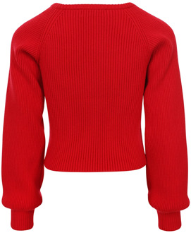 Looxs meisjes longsleeve Rood - 140