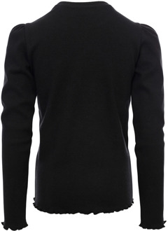 Looxs meisjes longsleeve Zwart - 110