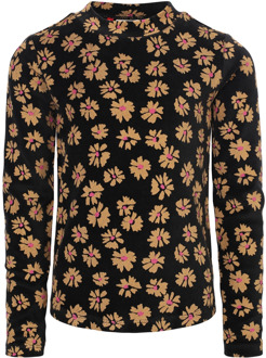 Looxs meisjes longsleeve Zwart - 128
