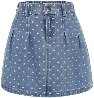Looxs meisjes rok Denim - 92