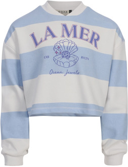 Looxs meisjes sweater Blauw - 122-128