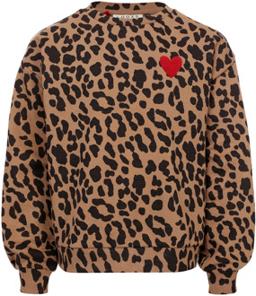 Looxs meisjes sweater Bruin - 116