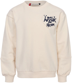 Looxs meisjes sweater Ecru - 116