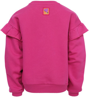Looxs meisjes sweater Fuchsia - 92