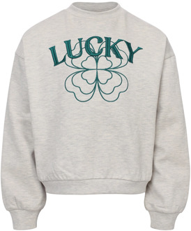 Looxs meisjes sweater Grijs - 128