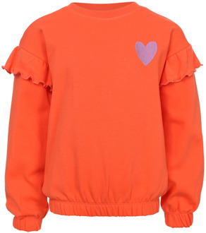Looxs meisjes sweater Koraal - 98