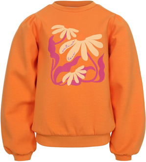Looxs meisjes sweater Oranje - 110