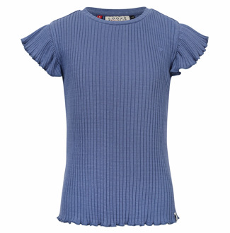 Looxs meisjes t-shirt Blauw - 128
