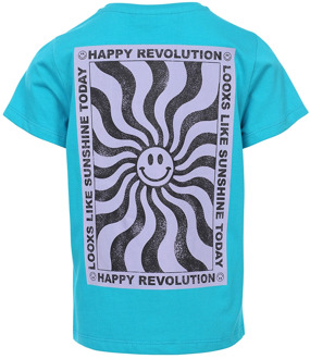 Looxs meisjes t-shirt Blauw - 152