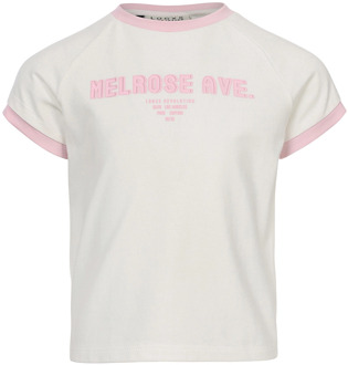 Looxs meisjes t-shirt Ecru - 128