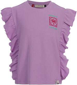 Looxs meisjes t-shirt Lila - 98