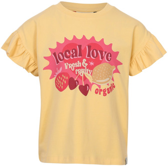 Looxs meisjes t-shirt Oker - 104