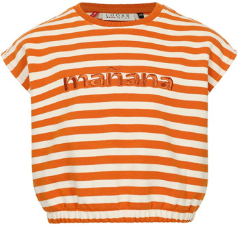 Looxs meisjes t-shirt Oranje - 116