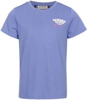 Looxs meisjes t-shirt Paars - 146-152