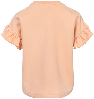 Looxs meisjes t-shirt Perzik - 110