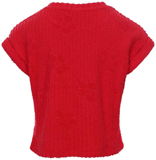 Looxs meisjes t-shirt Rood - 116