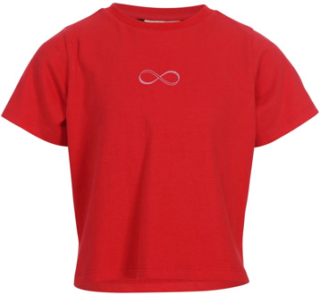Looxs meisjes t-shirt Rood - 146-152