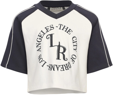 Looxs meisjes t-shirt Wit - 122-128