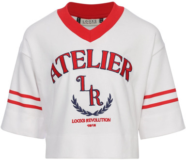 Looxs meisjes t-shirt Wit - 134-140