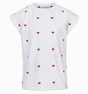 Looxs meisjes t-shirt Wit - 92