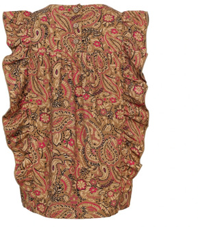 Looxs meisjes t-shirt Zand - 110