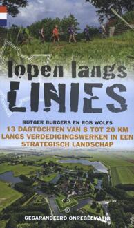 Lopen langs linies - Boek Rutger Burgers (9078641630)