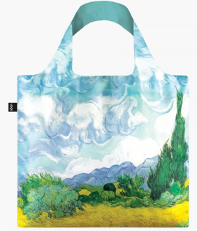 Loqi Bag Vincent Van Gogh A Wheat Field with Cypresses Recycled