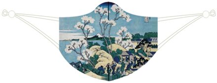 Loqi Mask Katsushika Hokusai - Fuji from Gotenyama