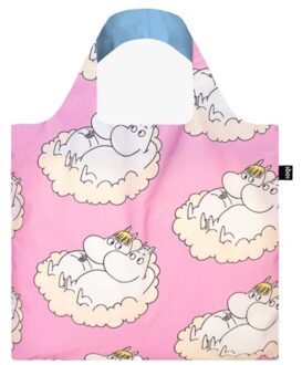 LOQI opvouwbare tas - moomin cloud