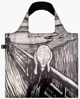 LOQI opvouwbare tas museum collectie - edvard munch scream recycled