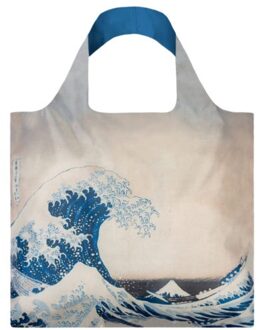 LOQI opvouwbare tas museum collectie - the great wave recycled