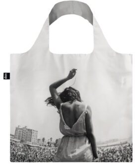 LOQI opvouwbare tas museum collectie - venice beach rock festival recycled