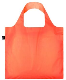LOQI opvouwbare tas - neon oranje recycled