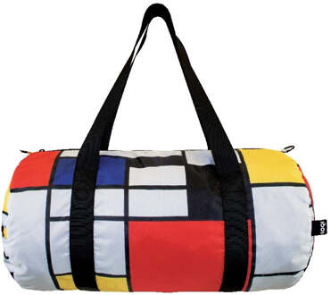 LOQI Weekender M.C. Composition with Red, Yellow, Blue and Black Recycled