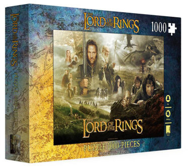 Lord of the Rings: 20th Anniversary - 1000 Poster jigsaw Puzzle