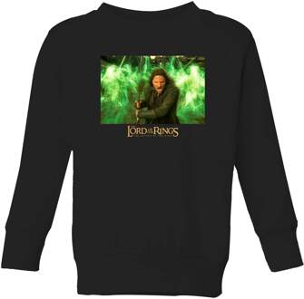 Lord Of The Rings Aragorn Kids' Sweatshirt - Black - 110/116 (5-6 jaar) - Zwart