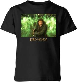 Lord Of The Rings Aragorn Kids' T-Shirt - Black - 122/128 (7-8 jaar) - Zwart - M