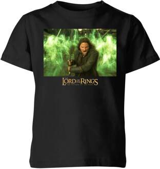 Lord Of The Rings Aragorn Kids' T-Shirt - Black - 146/152 (11-12 jaar) Zwart - XL
