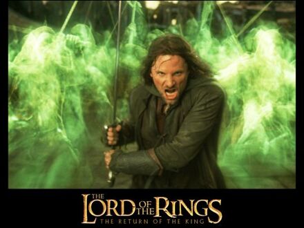 Lord Of The Rings Aragorn Men's T-Shirt - Black - XL Zwart