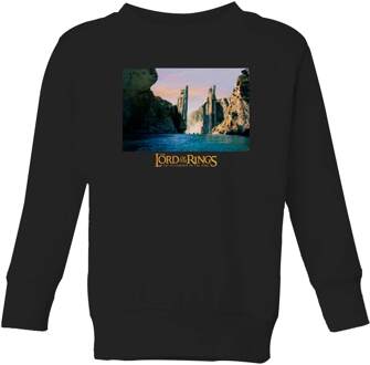 Lord Of The Rings Argonath Kids' Sweatshirt - Black - 122/128 (7-8 jaar) Zwart - M